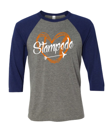 Stampede Softball Heart