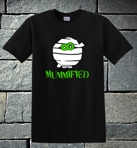 Mummified - glow in the dark!