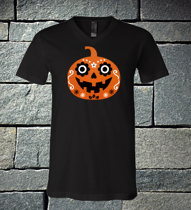 Pumpkin Sugar Skull
