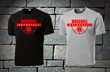 Rosehill Basketball Short sleeve dri fit