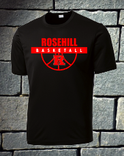 Rosehill Basketball Short sleeve dri fit