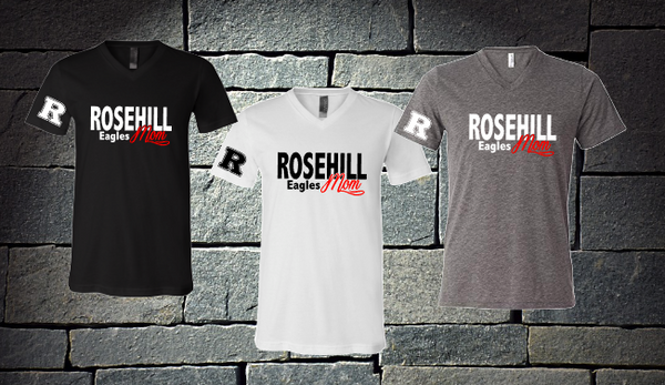 Rosehill Eagles Mom - Bella/Canvas Short Sleeve