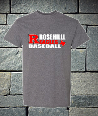 Rosehill Texas Baseball Short Sleeve Gildan Softstyle