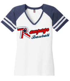 V-neck Rampage Baseball or Mom
