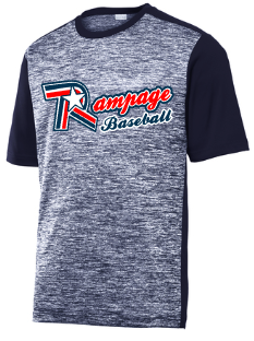 Rampage Baseball Electric Heather Colorblock