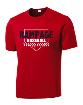 Rampage Baseball Dri fit shirt Home base