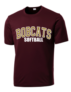 Bobcats Softball Mens T-shirt and Dri fit