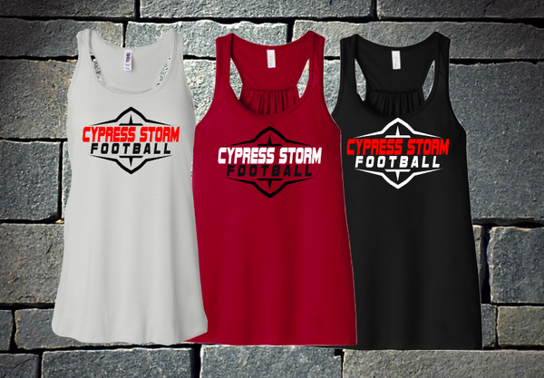 Cypress Storm Football - Flowy Tank