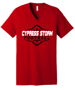 Cypress Storm Football - ladies T-shirt
