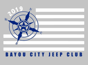 Bayou City Jeep American Flag