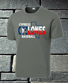 Cypress Cyclones Red, White and Blue Texas - Mens