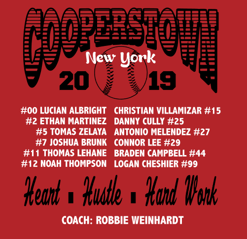 Primetime Baseball - Cooperstown shirt