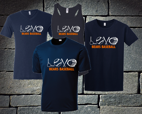 Love Shapes Bridgeland Bears Baseball