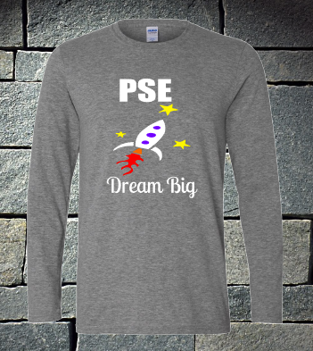 Grey PSE Long Sleeve Dream Big