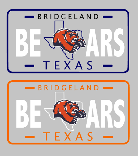 Bears License Plate Shirt