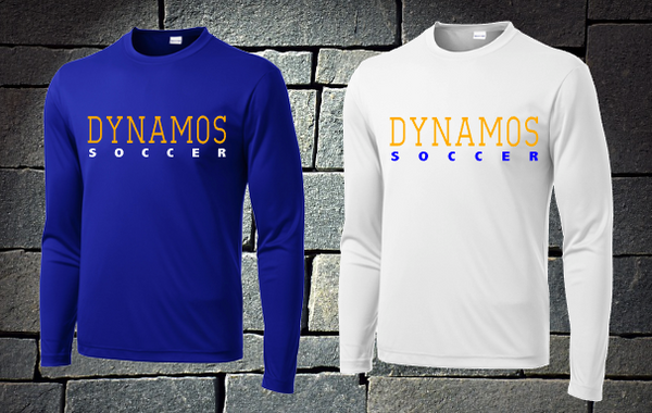 U14 Gold Soccer Long sleeve dri fit - option 2