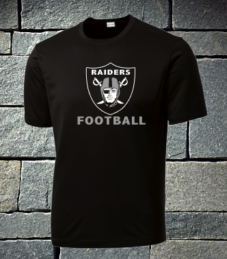Raiders JV Football 2019 Roster Shirt