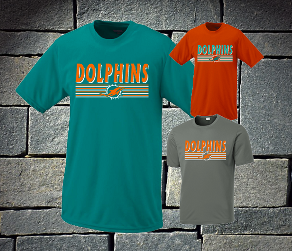 Dolphins with lines