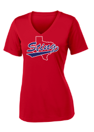 Sting with state of Texas - Red