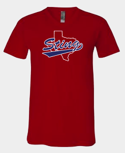 Sting with state of Texas - Red