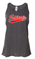 Sting Softball Logo - grey