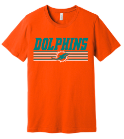 Dolphins with lines - ladies