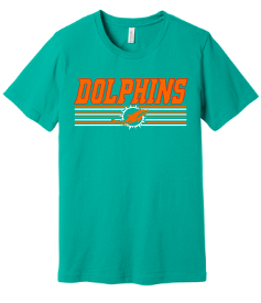 Dolphins with lines - ladies