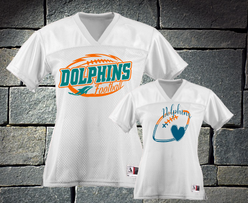 Varsity Dolphins Ladies Football Jersey