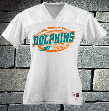 Varsity Dolphins Ladies Football Jersey