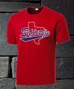Sting Softball Youth Texas design