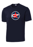Sport Tek Short Sleeve Dri Fit - Ironmen Lacrosse Circle