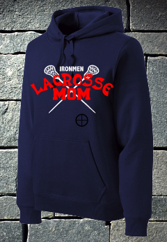 Ironmen Lacrosse Mom Hoodie