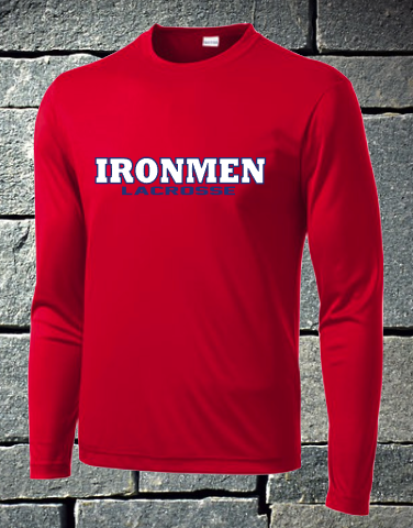 Sport Tek Long Sleeve Dri Fit - Ironmen Lacrosse
