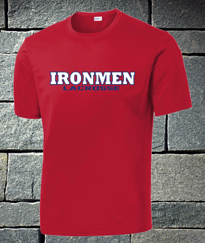 Sport Tek Short Sleeve Dri Fit - Ironmen Lacrosse