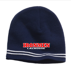 Double Stripe Ironmen Lacrosee Beanie