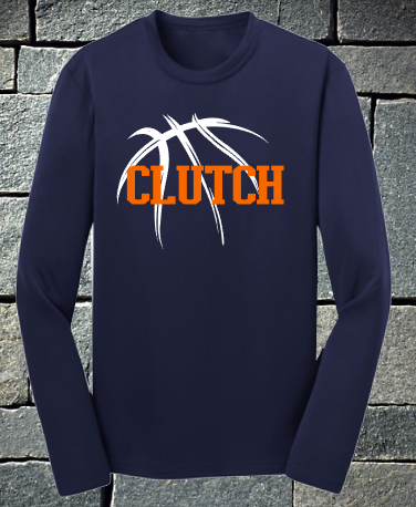 Clutch Basketball Shooter shirt - navy