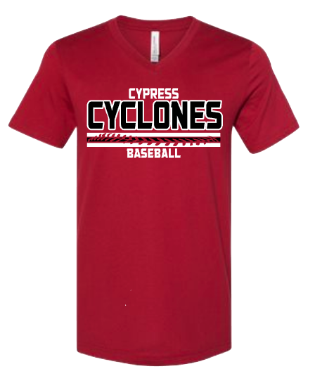 Cypress Cyclones with lines - ladies