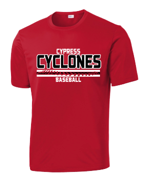 Cypress Cyclones with lines mens and kids