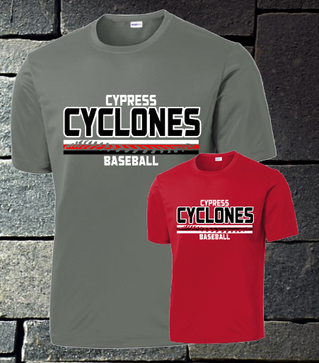 Cypress Cyclones with lines mens and kids