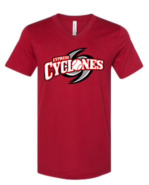 Cypress Cyclones logo - ladies