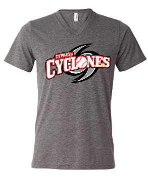Cypress Cyclones logo - ladies