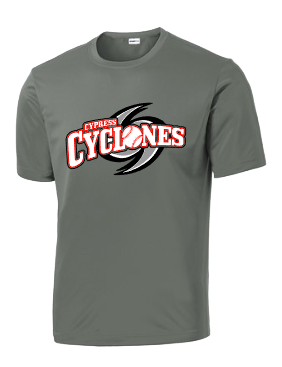 Cypress Cyclones logo - mens and kids