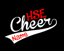 HSE Cheer Decal